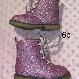 Little bum bums sparkle boots
